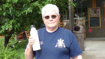 The Wife With Her Filtered Water Bottle 